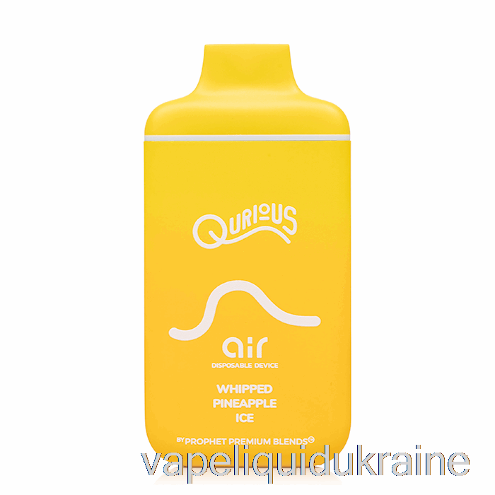 Vape Ukraine Qurious Air 6000 Disposable Whipped Pineapple Ice